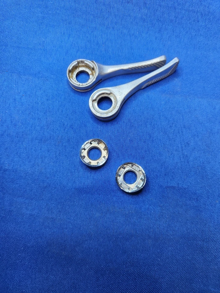 Vintage Shimano 600  Downtube Shifters 6-Speed SIS Friction Road Bike SL-6208 - Image 4 of 4