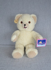 VTG 1986 Large Snuggle Softner Plush Sherpa Teddy Bear Ross Berrie W/Tags
