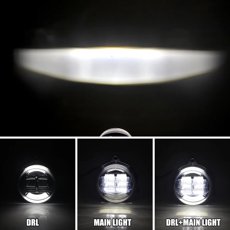 2x Faros LED Lámpara DRL de haz bajo para Can-Am Outlander 500 650 800 850 1000 Foto 4 de 4