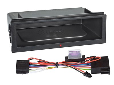 Inbay Ablage Qi für 2-DIN Rahmen (115 mm Höhe) - 241000-05-1