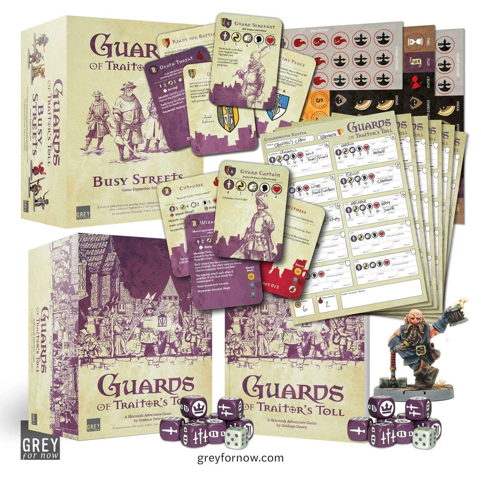 GREY FOR NOW GAMES Guards of Traitor's Toll Launch Bundle