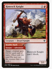 Rimrock Knight - Throne of Eldraine  (x4) PLAYSET MtG Magic the Gathering NM/LP