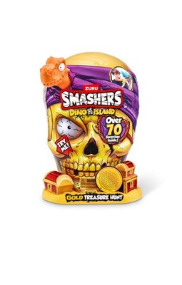 Smashers Dino Island Gold Schatzsuche - über 70 Überraschungen - Neu