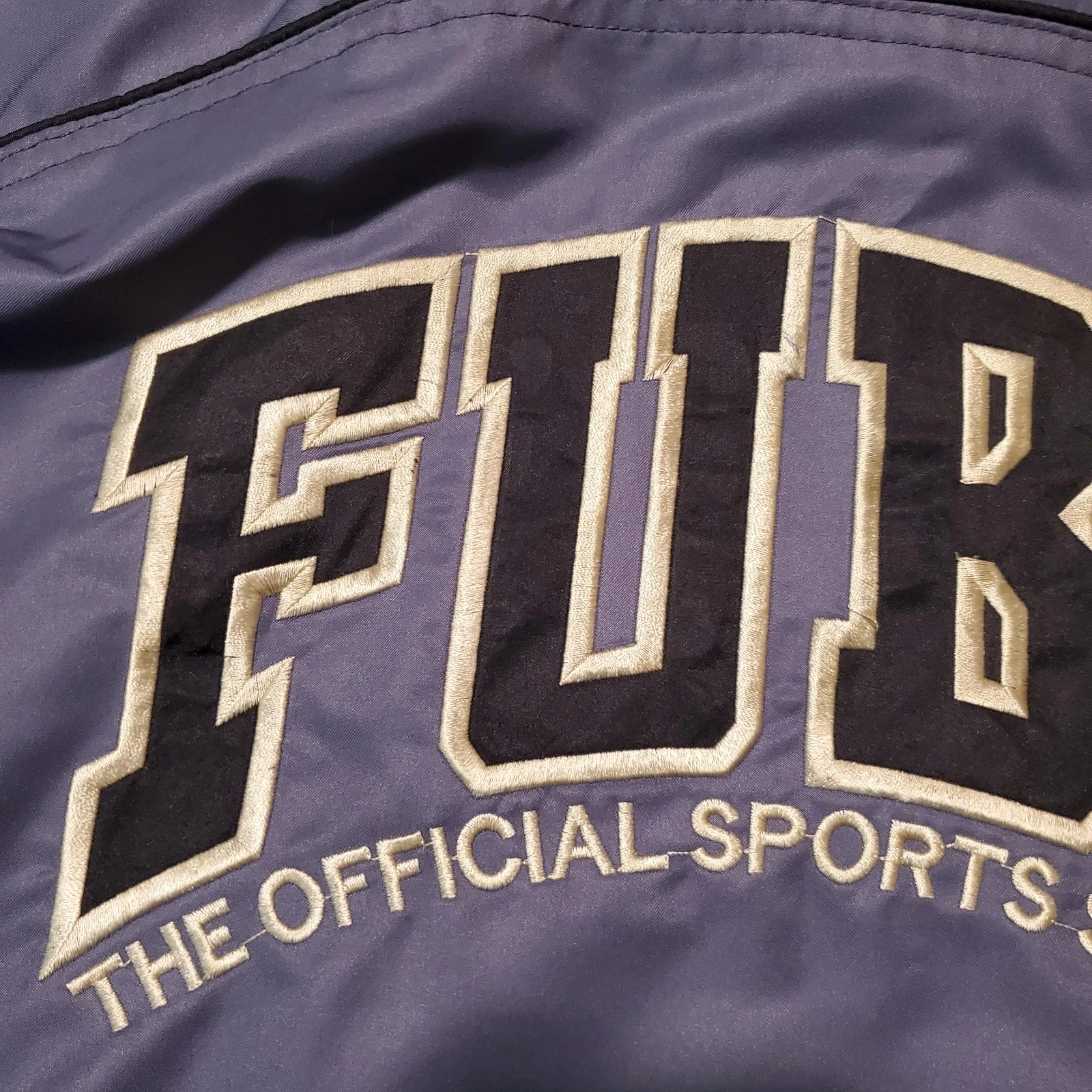 Vintage Y2K Fubu The Collection Gray Casual Windbreaker - Large - product detail image 2