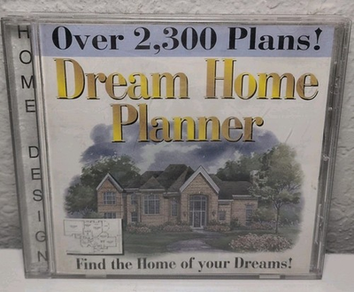 #ad #ad Dream Home Planner PC CD over 2300 DIY house plans build own rooms CAD program $29.99