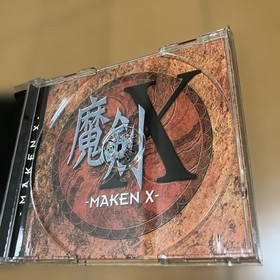 DC Dreamcast Demon Sword X MAKEN X Obi with Postcard