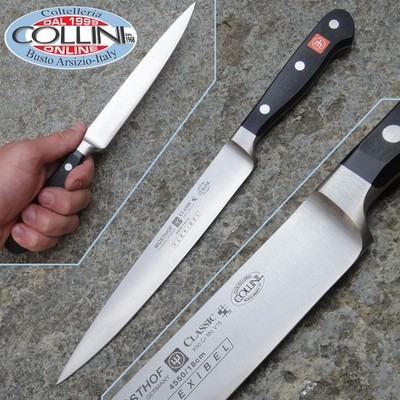 Wüsthof Germany - Classic - 18cm flexibles Fischfiletiermesser. - 4...