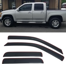 in-Channel Style Smoke Window Visors Rain Guard Wind Deflector Compatible wit...