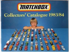 Matchbox Lesney UK Vintage Katalog Prospekt "Collectors Catalogue 1983/84"