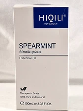 HIQILI Pure Essential Oil Spearmint 3.38oz/100ml Aromatherapy Oils Diffuser