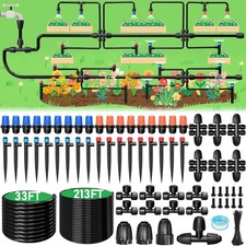 246FT Drip Irrigation System Kit Garden