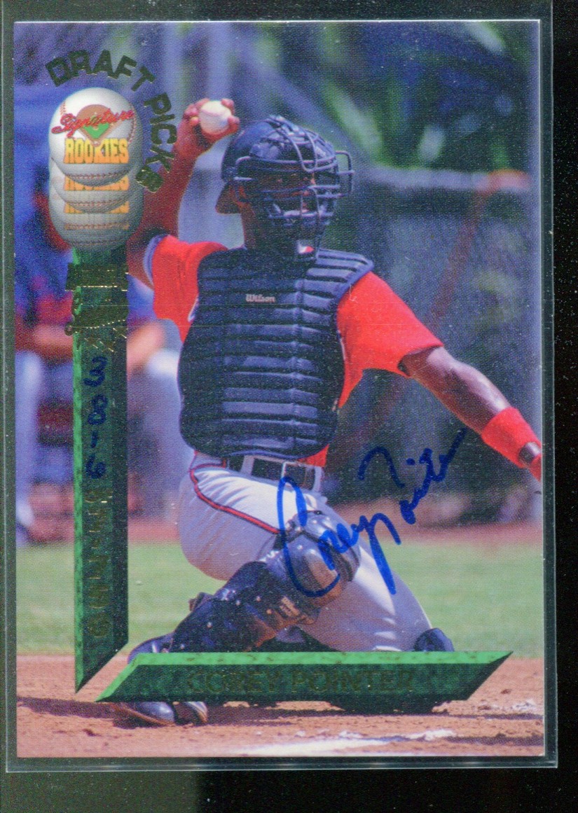 1994 Signature Rookies Draft Picks Signatures #41 Corey Pointer AUTO Card /7750