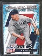 2021 Topps - Opening Day Outstanding Opening Day - Bob Feller #OOD-6 - Cleveland