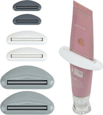 6 Sets Tube Squeezer Clip for Toothpaste, Hand Cream, Paint Tube, Cosmetics, Eas