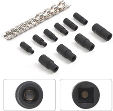 10-Piece Tap Holders Set 1/4"Dr 3/8"Dr Tap Socket Set Magnetic