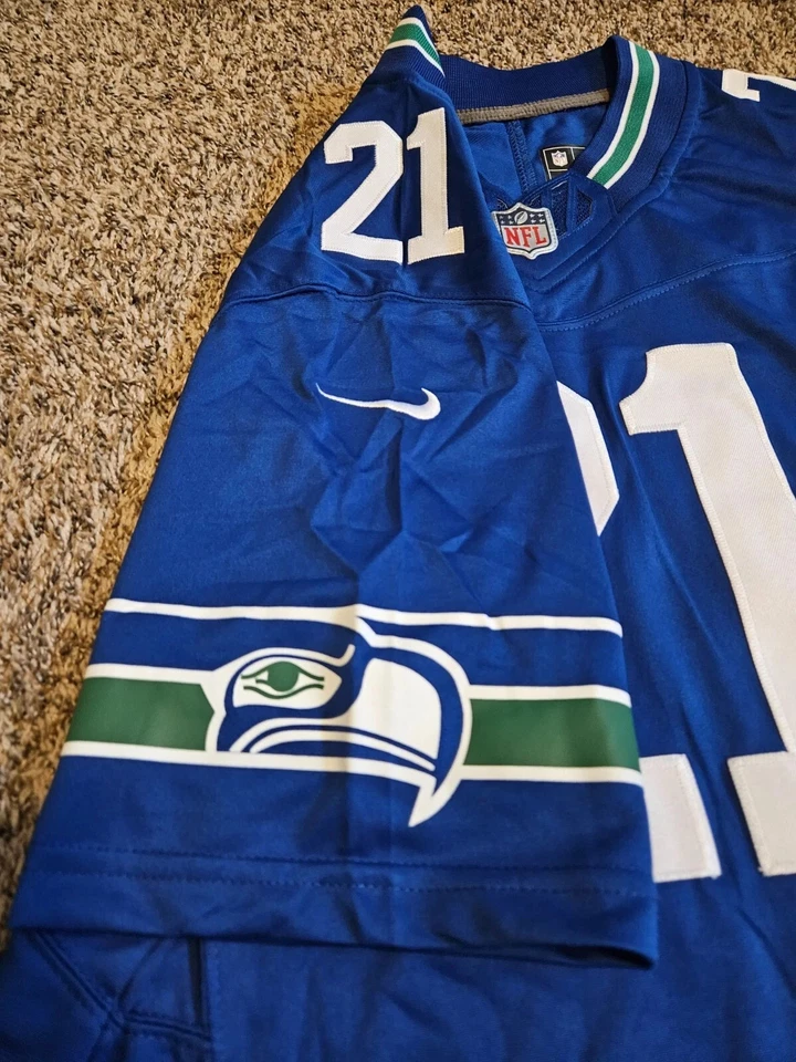 Devon Witherspoon #21 Seattle Seahawks RETRO Limited Foto 3 de 3