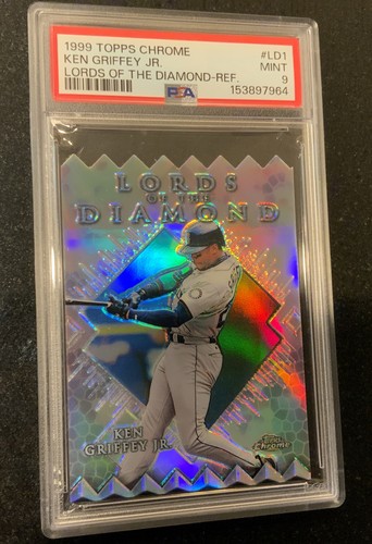 1999 Topps Chrome Ken Griffey Jr. Lords of the Diamond Refractor #LD1 PSA 9