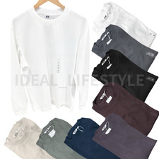 UNIQLO U AIRism Cotton Crew Neck Long-Sleeve T-Shirt S-4XL Cool-Touch 479781 NWT