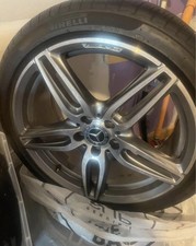 19 Inch Amg Wheels With Perelli Tires 240 45 19 19 Inch Amg Wheels With Perelli Tires 240 45 19