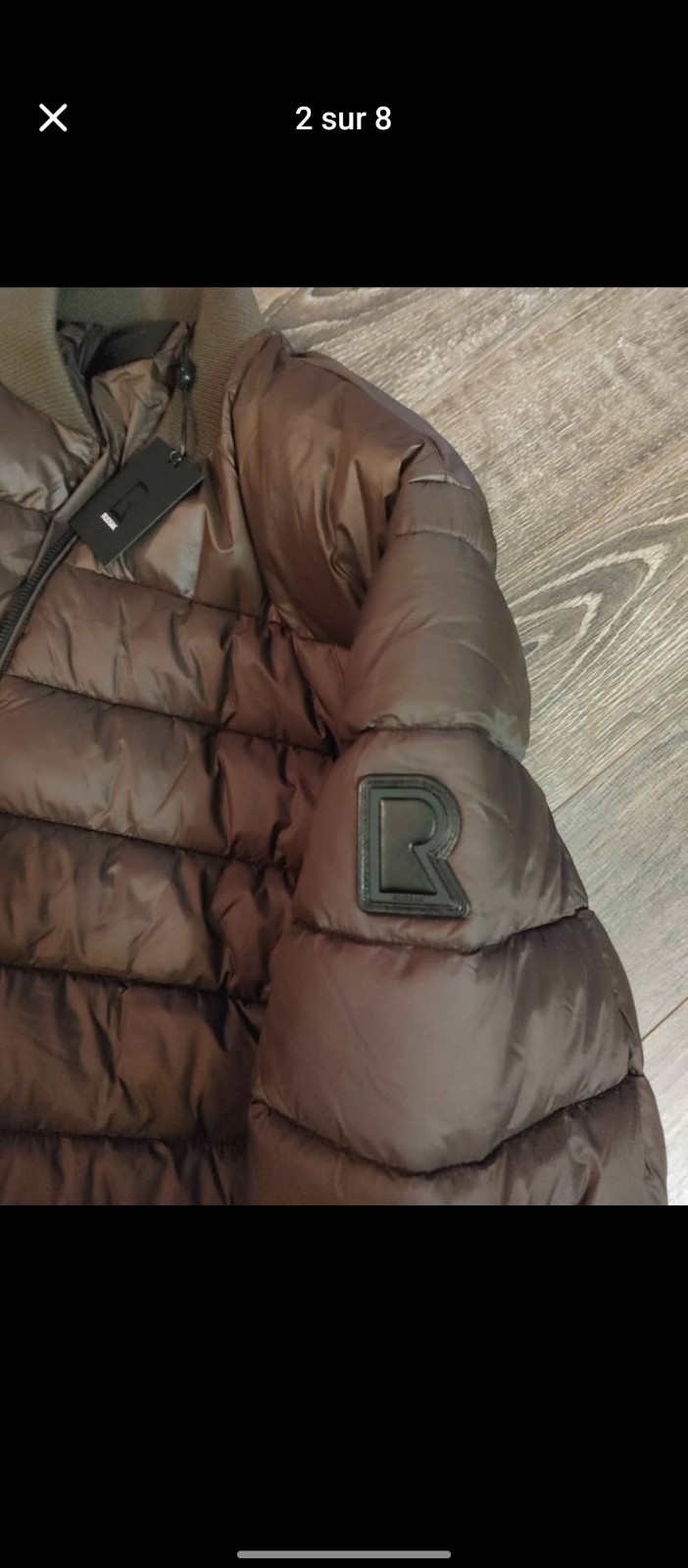Rare Edition Rudsak Expresso Color Jacket Coat size L Top Quality Bomber image 2