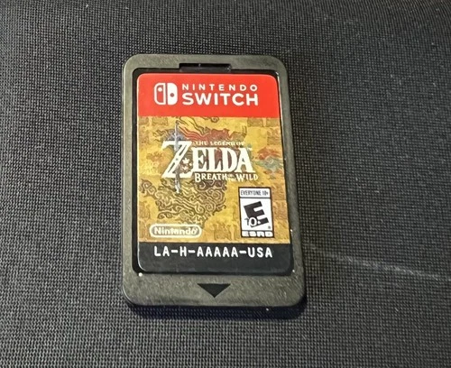 The Legend of Zelda Breath of The Wild (2017, Nintendo Switch) Game Only