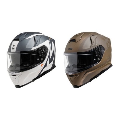 IXS Rapid 2.0 Integralhelm Motorradhelm matt schwarz Sonnenvisier Pinlock Touren