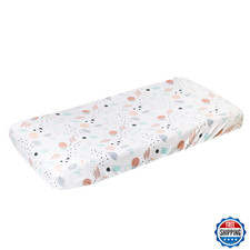 Copper Pearl Premium Knit Changing Pad Cover Soft, Stylish, and Universal Fit fo