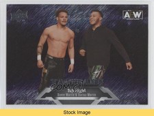 2023 AEW All Elite Wrestling Rampage Darius Martin Dante #71 Patch Tag READ 9l4