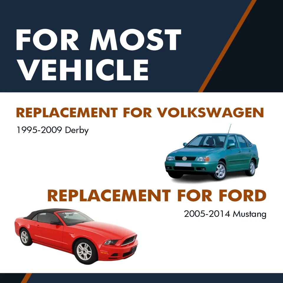 一对 2 后后后备箱盖升降支撑适用于 1995 - 2009 年大众墨西哥德比 — 第 2/4 张图片