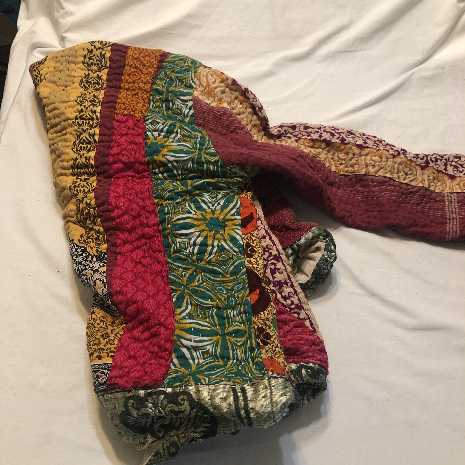 Yaatree Patchwork Quilt Jacket Boho Cottagecore H… - image 14