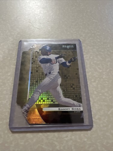 Sammy Sosa [Quadruple] #18 1999 Upper Deck Black Diamond card