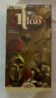 Odyssey: Iliad - Siege at the Walls of Troy! Strategy Card Game by Asmodee - New
