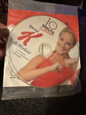 10 Minute Solution Special K Ab Workout DVD VIDEO FITNESS bikini body health