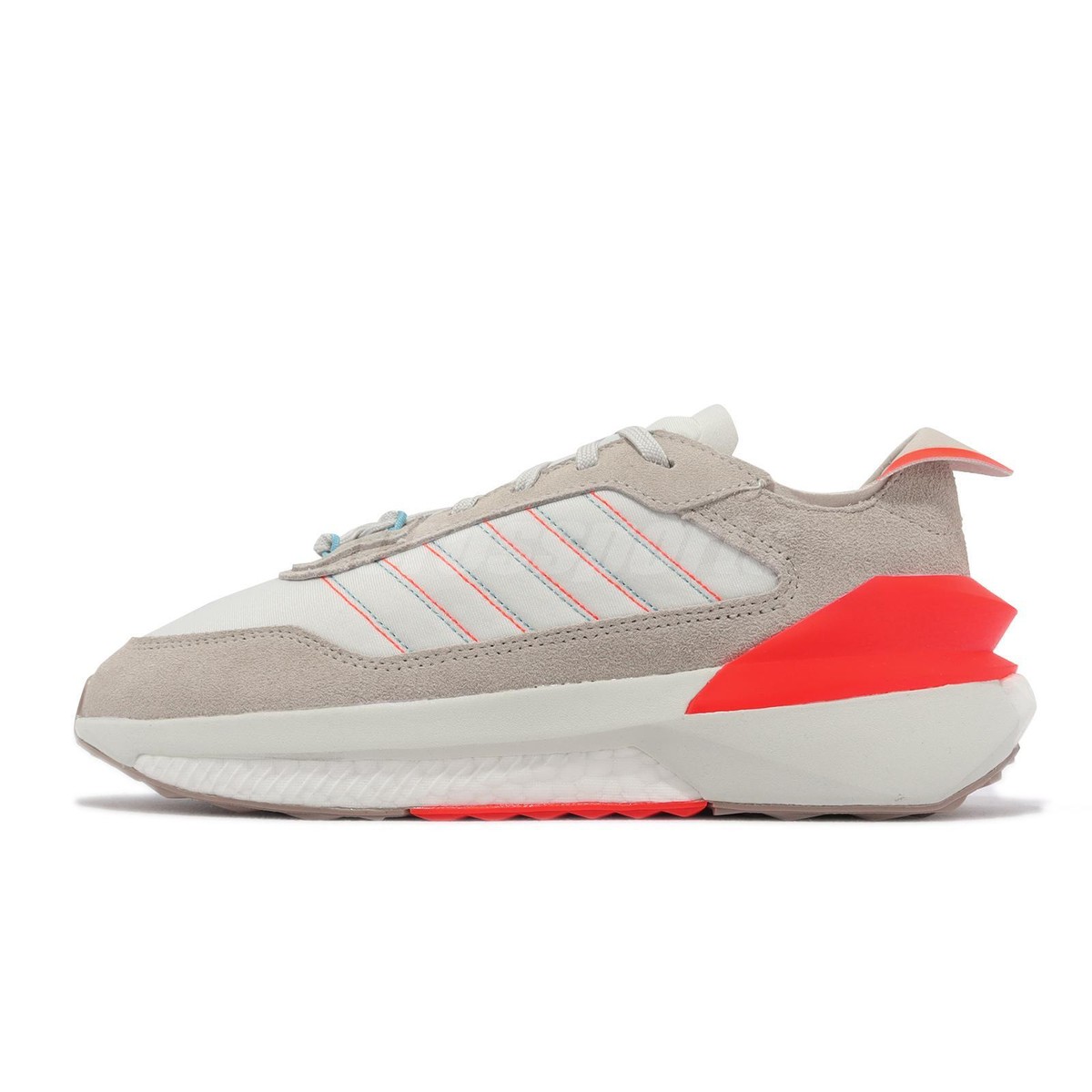 NIB, Adidas Unisex Avryn Sneaker, White/White/Lucid Pink, 12.5 US Men adidas Avryn Clear Brown Ivory Orange Men Unisex Running  main image 2