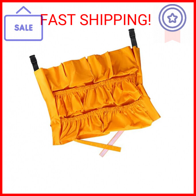 Trash Can Caddy Bag with 12 Pockets for Cleaning Tools Organization-image