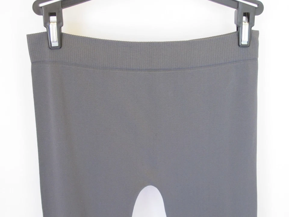 Leggings grises vintage Arden B, tiro bajo, XS/S, largo completo/largo, elásticos Foto 4 de 4