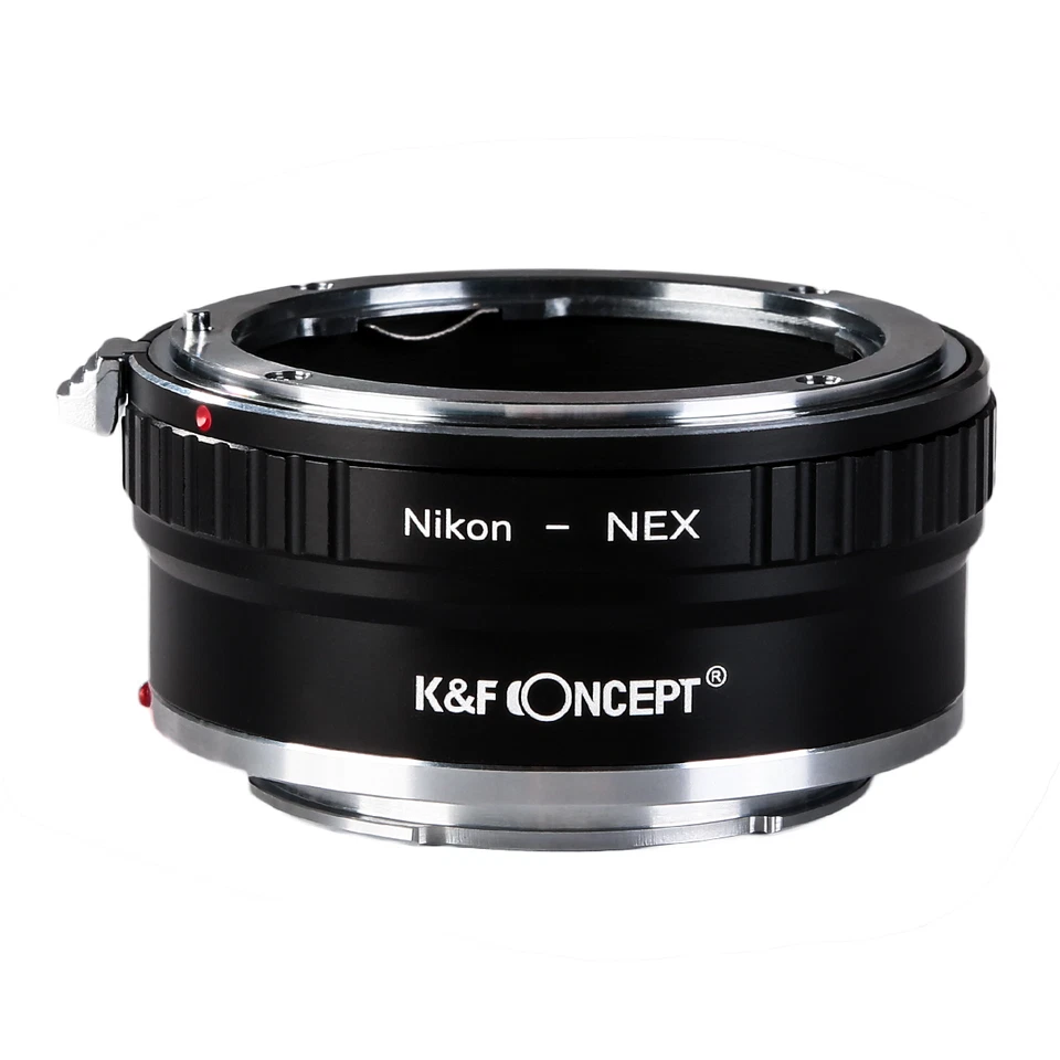 K&F Concept Adapter mark II for Nikon AI AIS F Lens to Sony E-Mount Camera a7R2 - Image 2 of 4