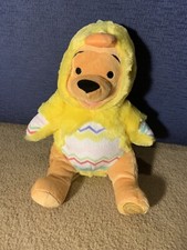 Winnie The Pooh Easter Plush in Chick Costume Disney Store Authentic