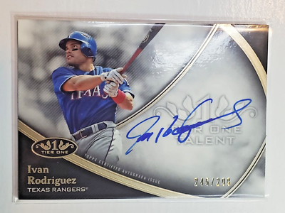 Ivan Rodriguez 0 Topps #189 Archives eBay | Baseball Card Detroit