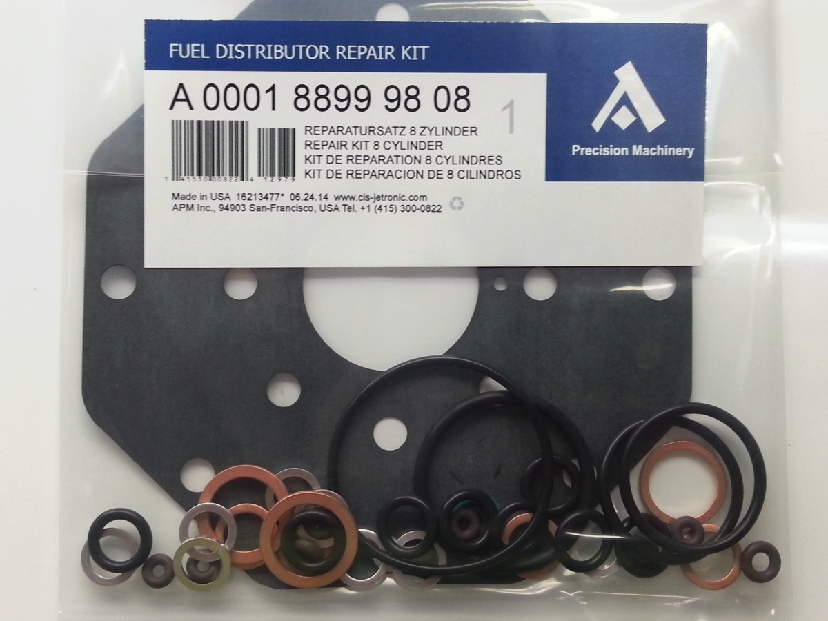 0438100034 Repair Kit for Bosch Fuel Distributor Ferrari 308 / 328 / Mondail 8