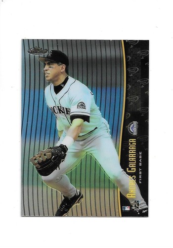 1998 Topps Finest Mystery Finest Walker/Galarraga #M35 Baseball Trading Cards - Bild 2 von 2