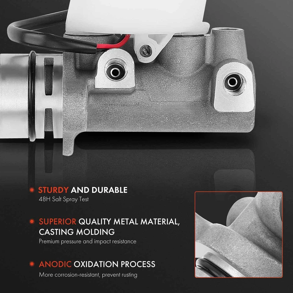 Cilindro maestro de freno con depósito para Chevrolet Tracker Suzuki Vitara 1999-2004 Foto 2 de 4