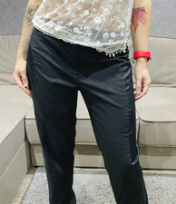 Roberto Cavalli 2000s Wool Blend Pants, Rare Just Cavalli Women Trousers Sz 46