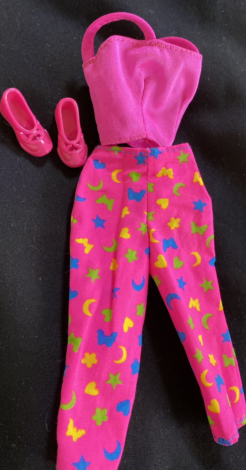 Cute Barbie Original Pink Pants Matching Top shoes