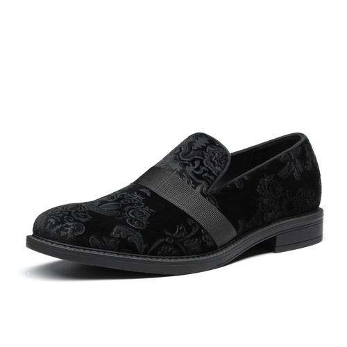 Bruno Marc Men's Dress Tuxedo Shoe Slip-on Patent Leather Loafer Versatile Style - Picture 16 of 17
