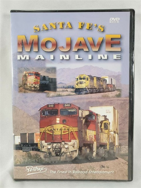 Santa FE Mojave Mainline DVD Pentrex Railroad Railway Trains 2007 for ...