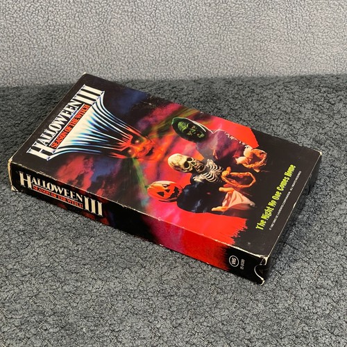 Halloween III 3 Season of the Witch VHS 1982, 1996 Horror - Bild 3 von 7
