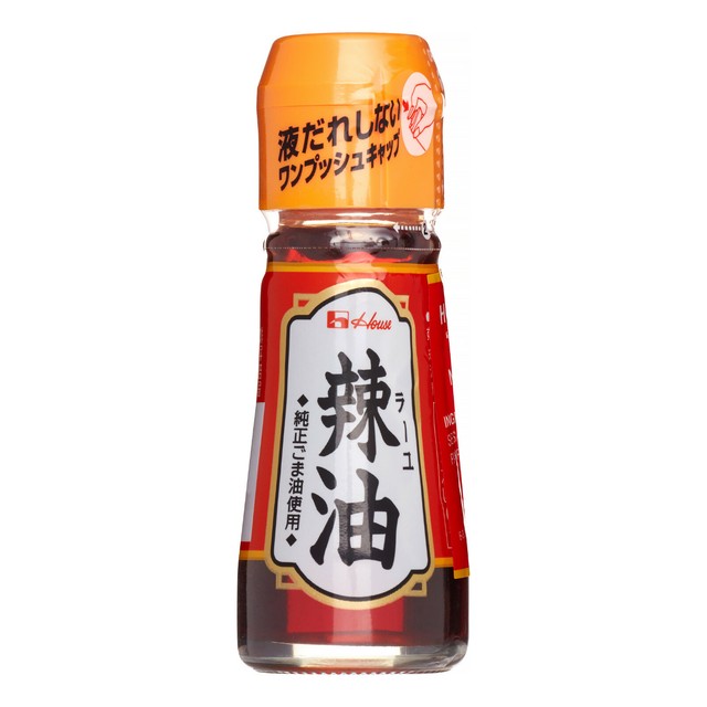 House Foods Hot Spicy Sesame Chili Oil Layu 1.09 oz (31g) Made in