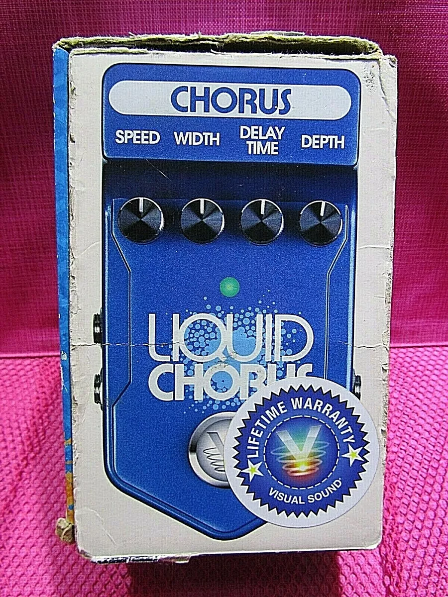 Visual Sound Liquid Chorus Analog V2LC Series Rare Guitar Effect Pedal