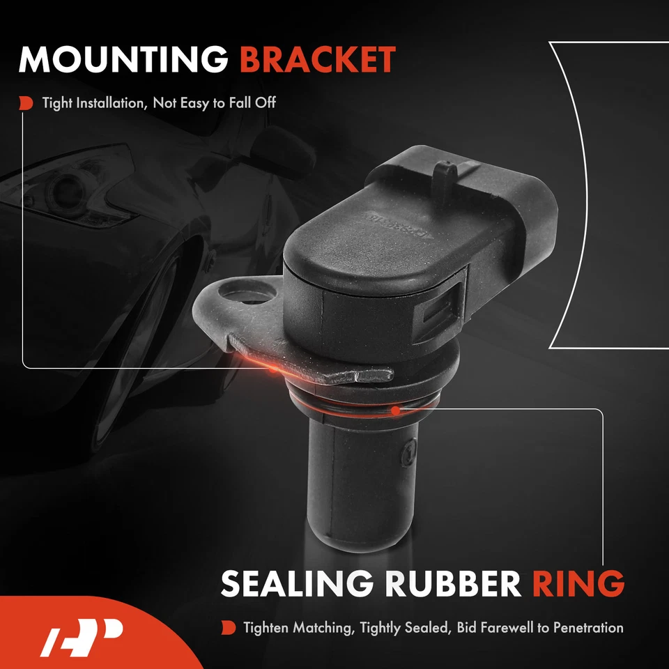 Sensor de posición del árbol de levas del motor 2 piezas para Hyundai Genesis Coupe 10-16 Kia Amanti Foto 3 de 4